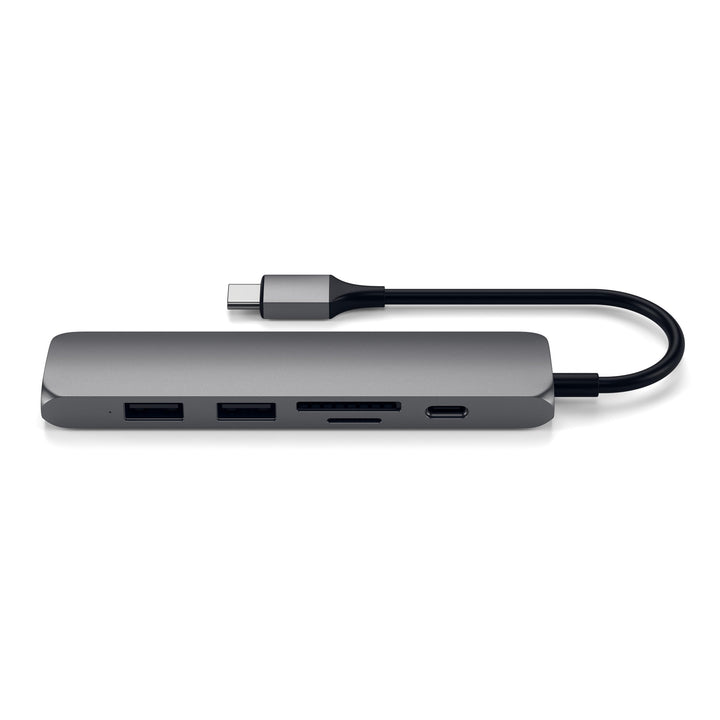Satechi USB C Hub Multiport Adapter Slim V2, USB C Dock
