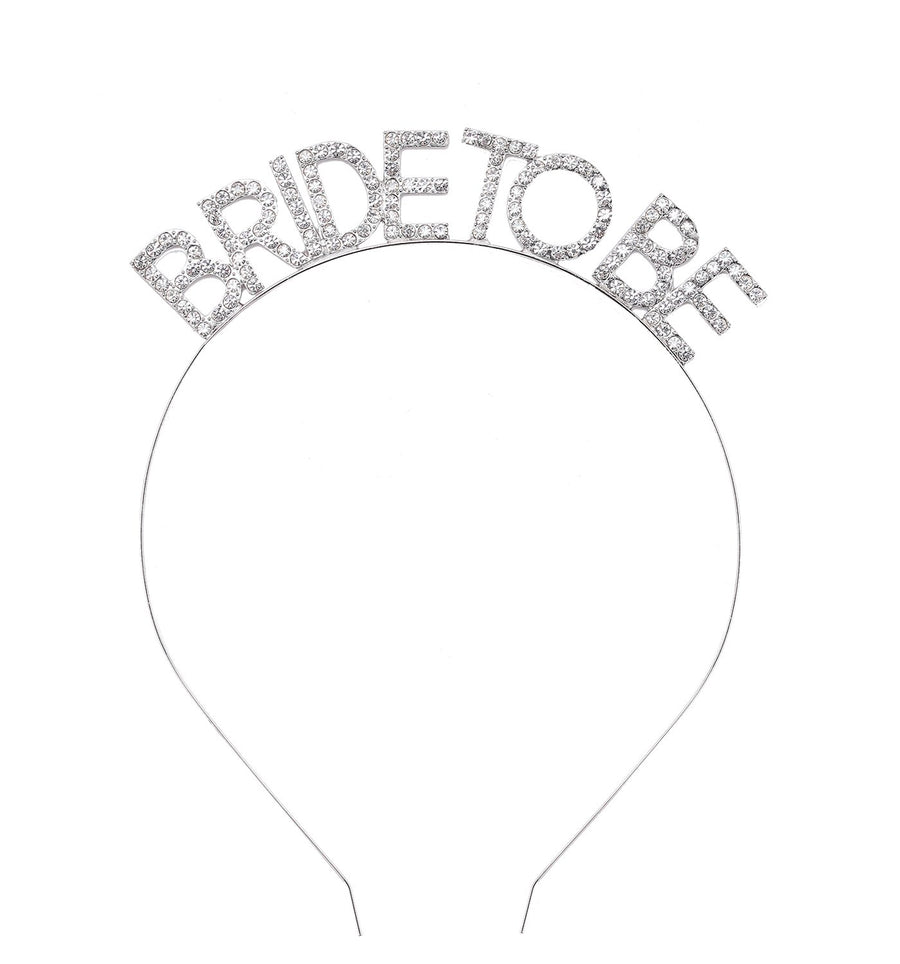 Bride To Be: Daxi Bachelorette Party Decorations Bridal Accessories Bride To Be Tiara Bridal Shower Headband Wedding Decor