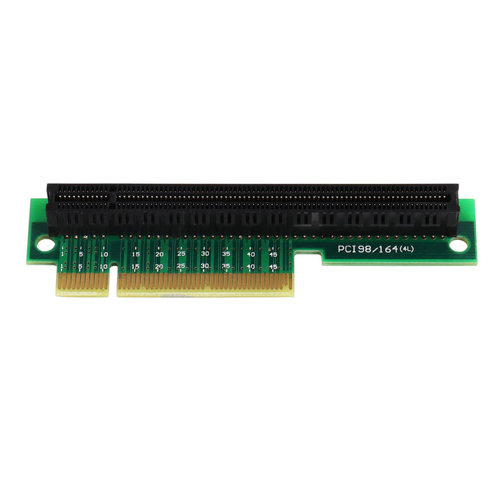 90 Degree PCI-E 8X Male to 16X Female Riser Adapter for 1U 2U Support Graphics Card, Network Card