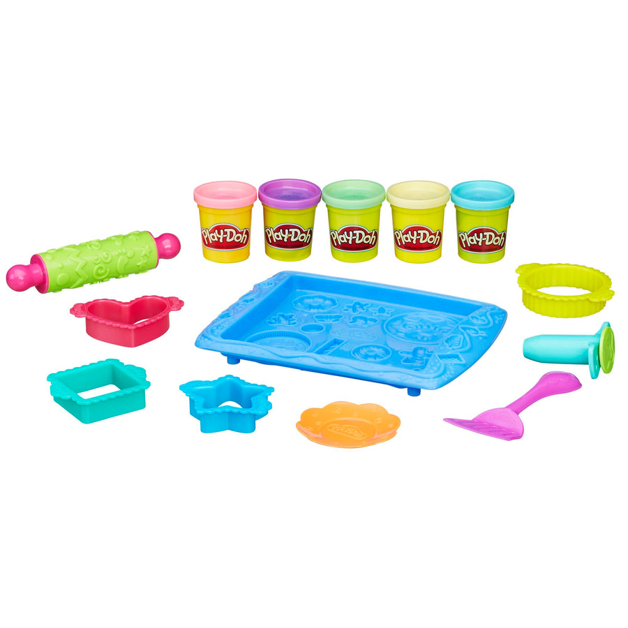 Play-Doh Kitchen Creations Cookie Creations Playset, Kids Arts & Crafts Set, Preschool Play Food Toys, for Girls & Boys, Ages 3+ (Amazon Exclusive)