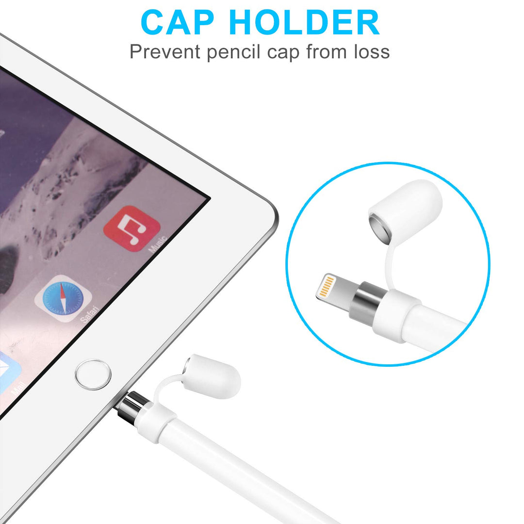 Hiicopa Magnetic Replacement Cap for Apple Pencil 1st G