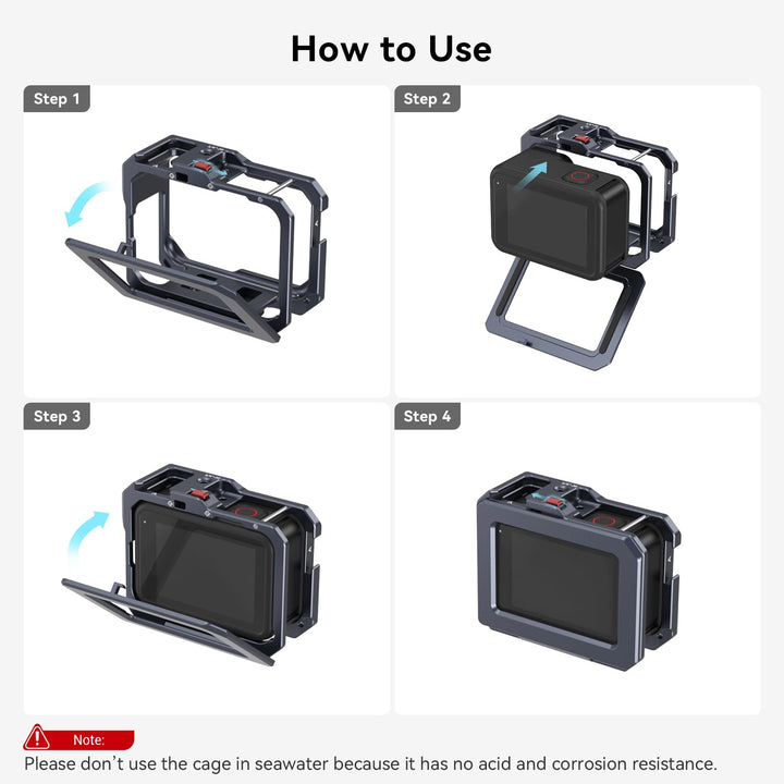SMALLRIG Hero13 / Hero12 / Hero11 / Hero 10 / Hero 9 Bl