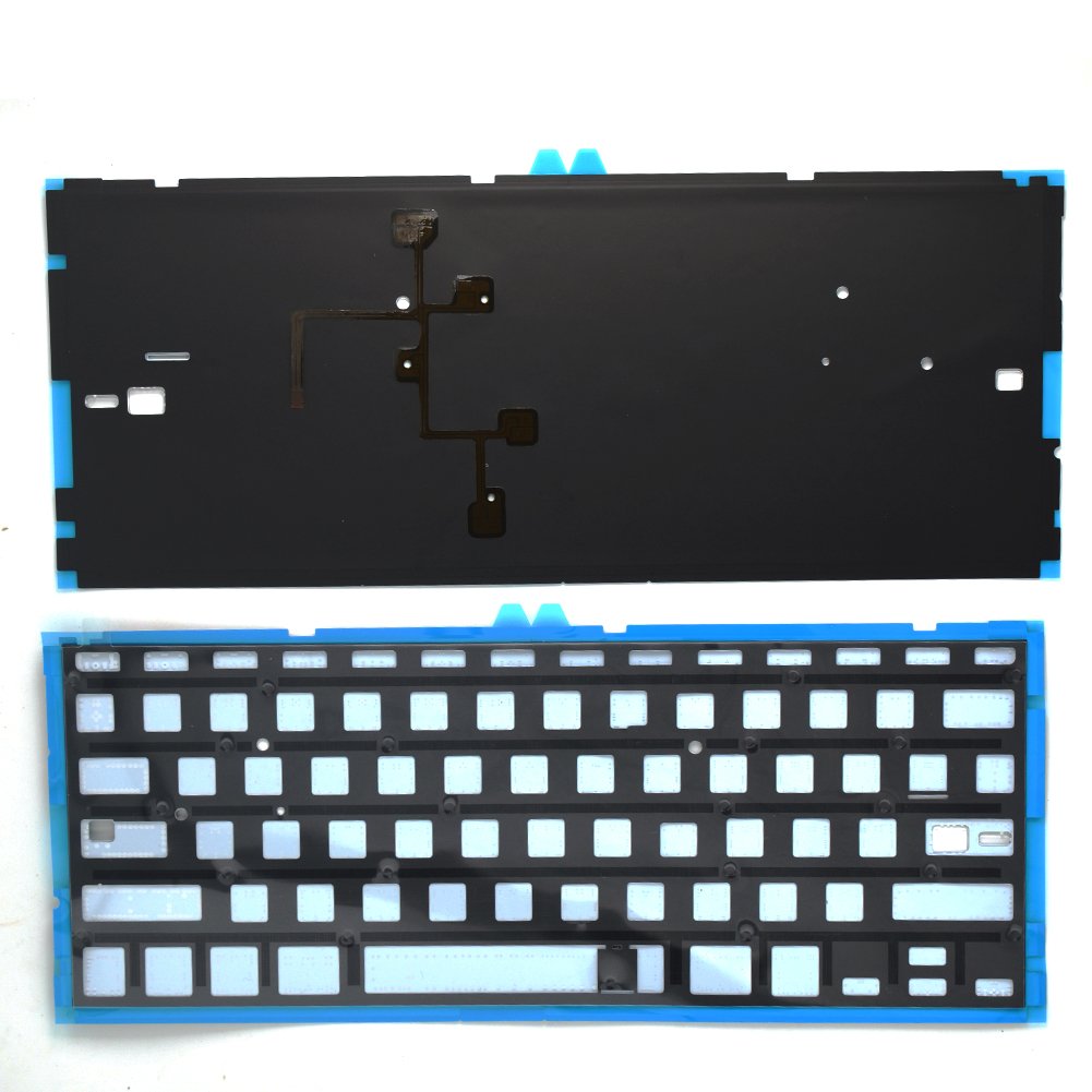 Replacement Backlight Backlit Keyboard with 80 PCE Screws Compatible for MacBook Air 13-Inch A1369 A1466 MC965LL MC966LL EMC 2559 MD231LL/A MD760LL/A Series 2011 2012 2013 2014 2015