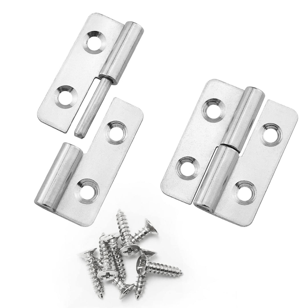 ITROLLE 2PCS 1.5Inch 40x30 304 Stainless Steel Right Ha