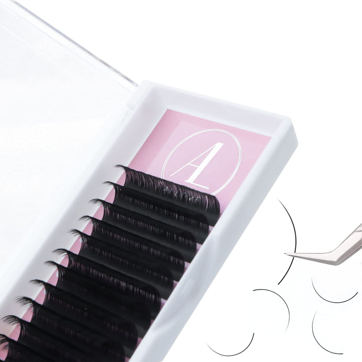 Eyelash Extension Classic Lash Extensions 0.1 C Curl 8-15mm Mixed Tray Individual Lash Extensions Single Lash Extensions