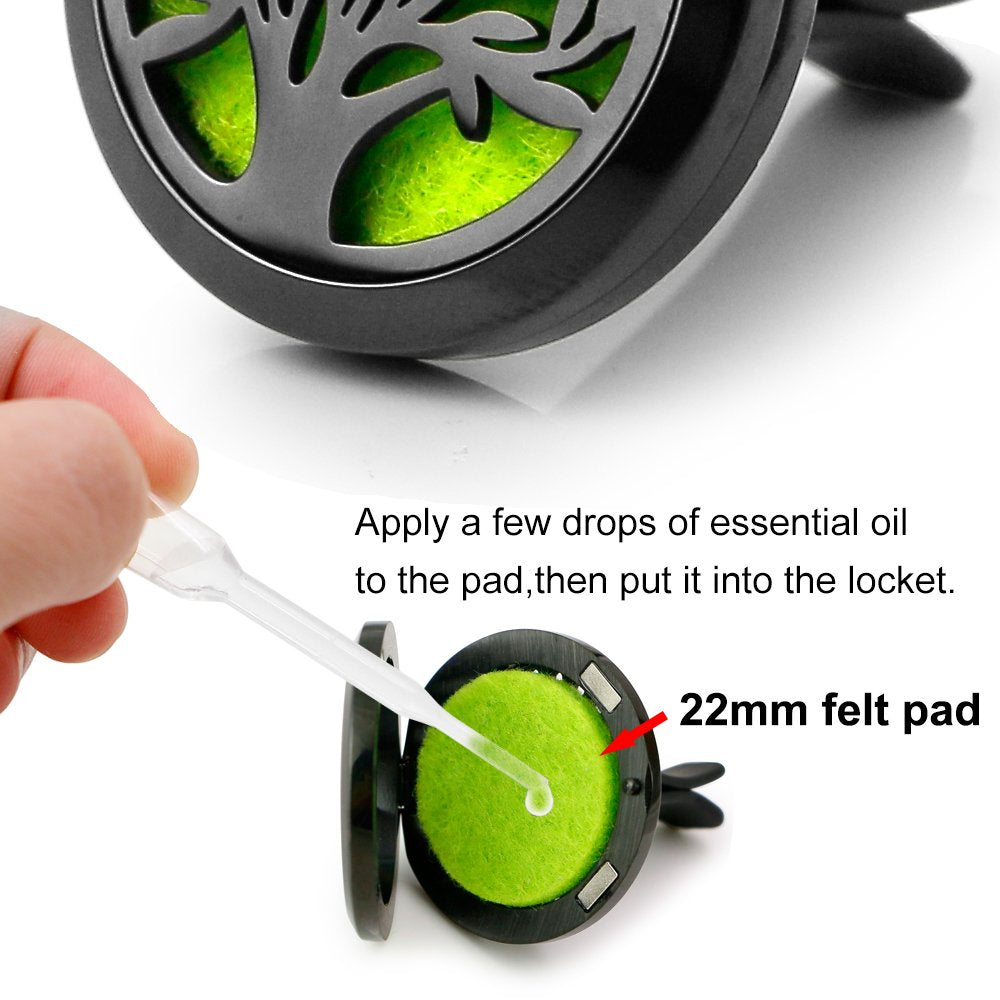 RoyAroma 2PCS Tree of Life Car Diffuser Aromatherapy Es