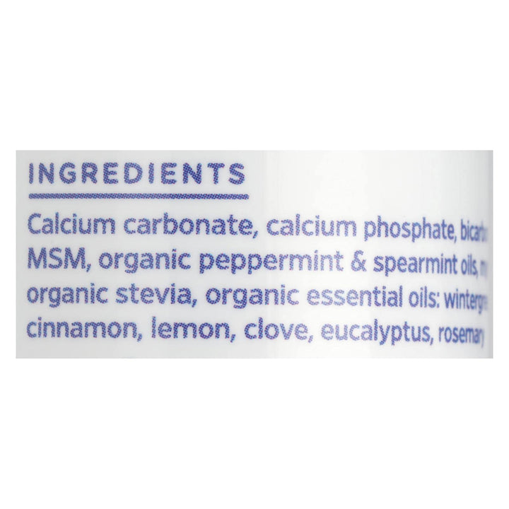 ESSENTIAL OXYGEN Organic Mint Tooth Polish, 2oz