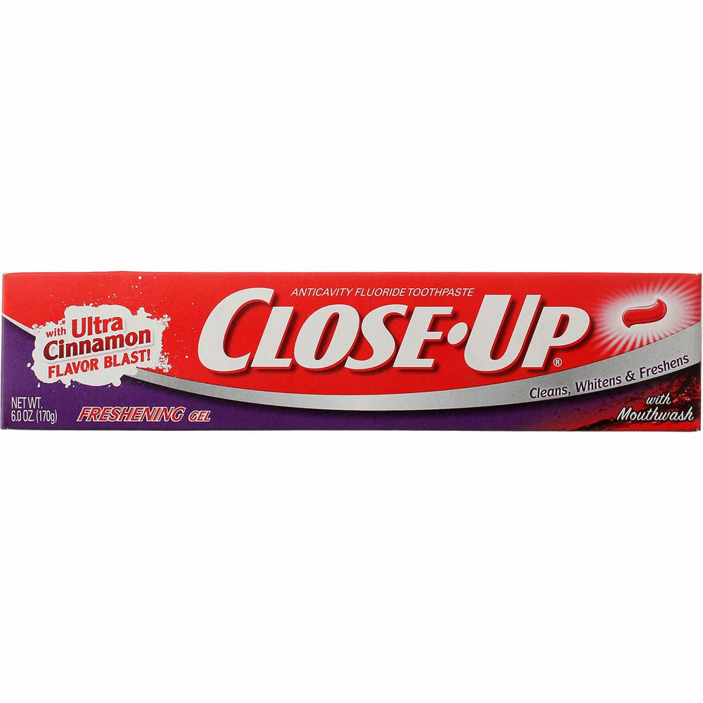 Close-Up Cinnamon Red Gel Anticavity Fluoride Toothpast