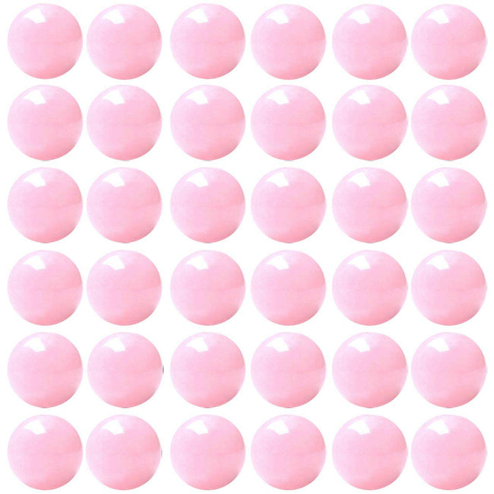 Natural Stone Beads 100pcs 8mm Rose Quartz Round Genuine Real Stone Beading Loose Gemstone Hole Size 1mm DIY Charm Smooth Beads for Bracelet Necklace Earrings Jewelry Making (Pink Rose Quartz, 8mm)