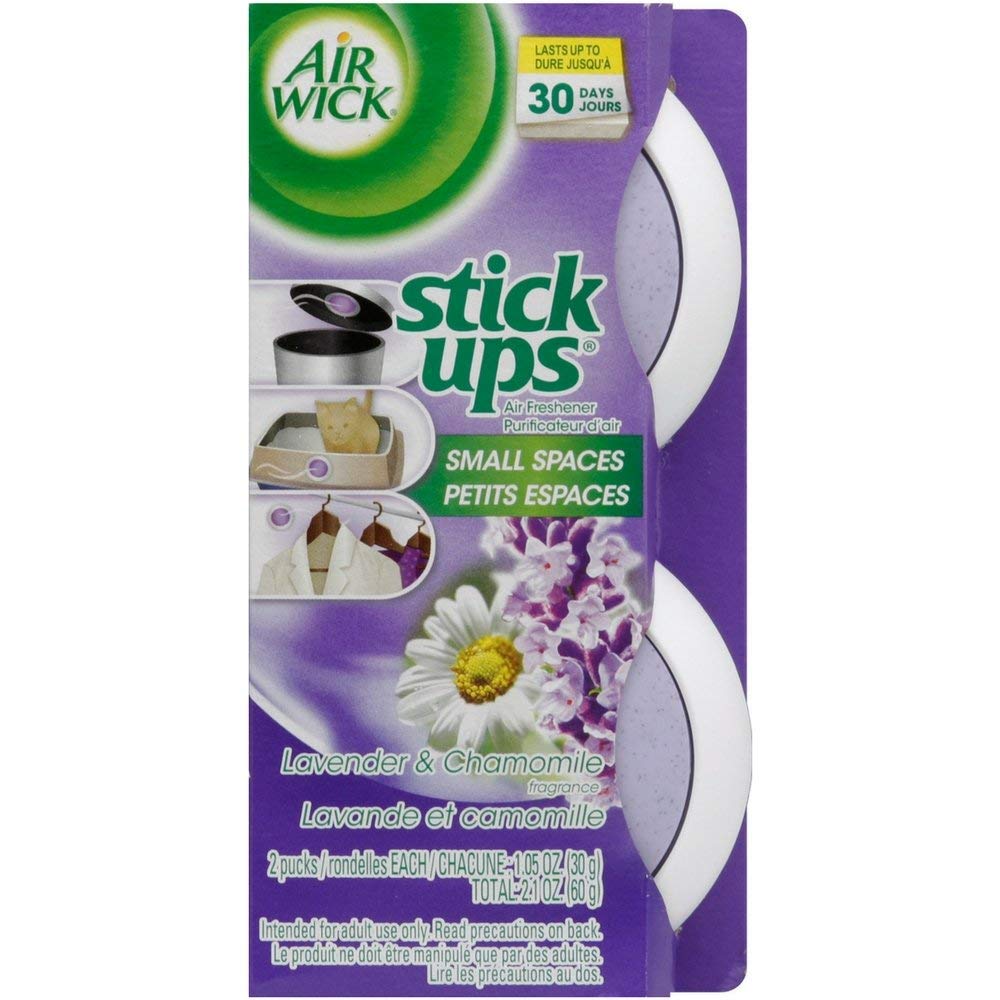 Stick Ups Air Freshener, Lavender &amp; Chamomile, 2 Count, 1.05oz
