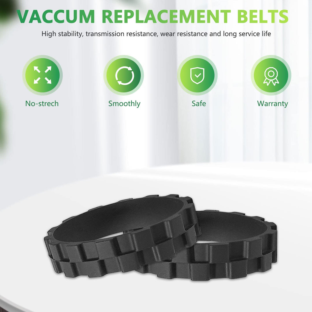 Bouge 2 Pack Tires for IROBOT ROOMBA Wheels Series 500, 600, 700, 800 and 900 Anti-Slip, Replacement for All IROBOT roomba Models