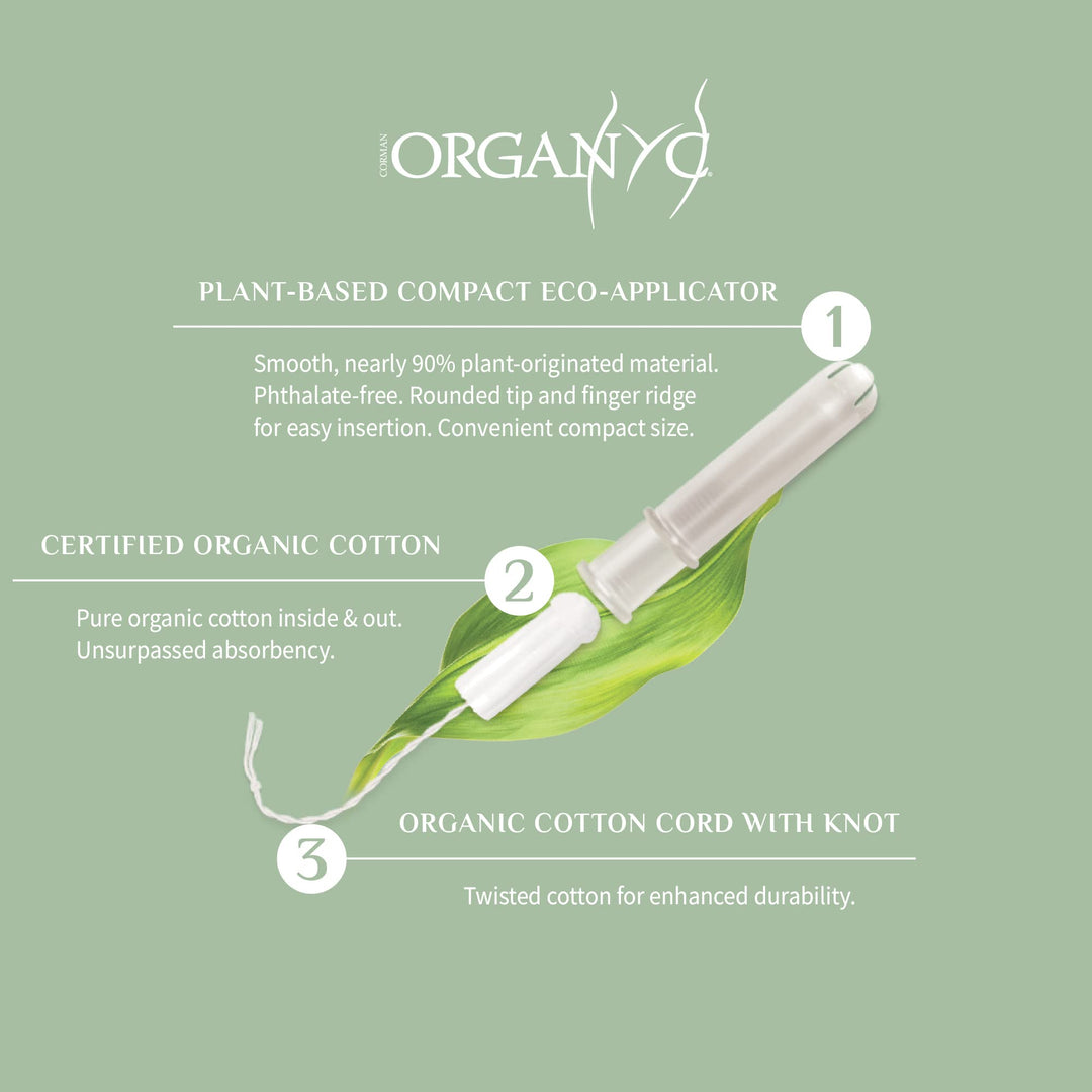 Organyc 100% Organic Cotton Compact Organic-Based Appli