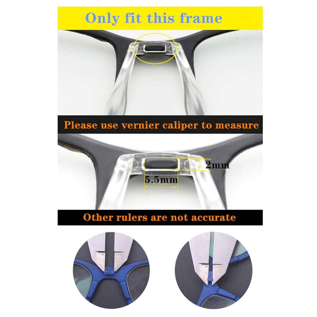 Saddle Bridge Nose Pads,BEHLINE One Piece Bridge Strap 
