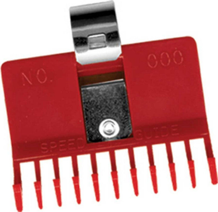 Speed-O-Guide SPG0132 Clipper Comb, Red