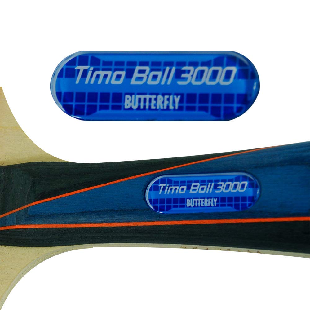 Timo Boll Shakehand Ping Pong Paddle - Good Speed And Spin With Superb Control - Japan Series - Recommended For Beginning Level Players - International Table Tennis Federation Approved