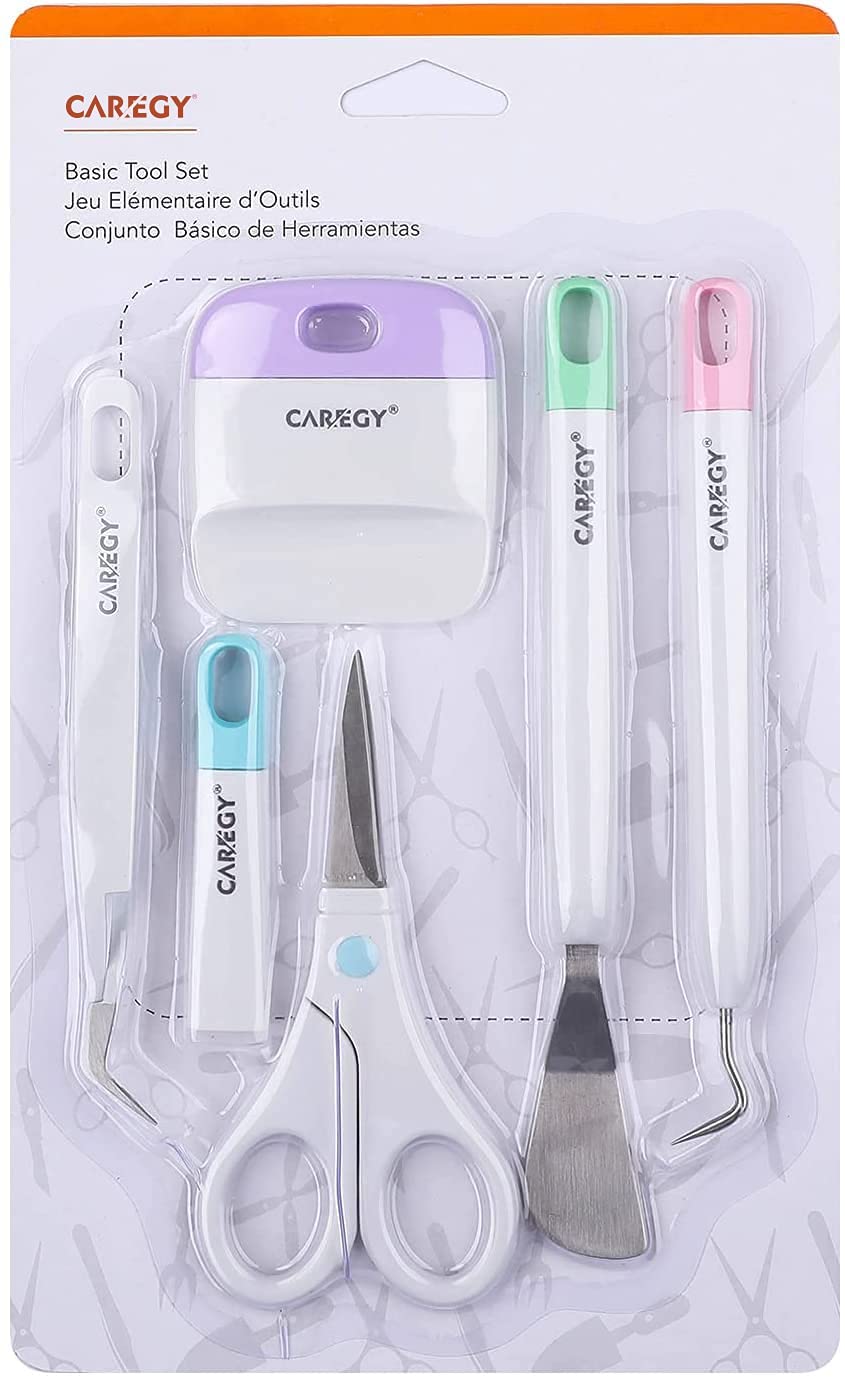 Craft Vinyl Weeding Tools Set, Precision Craft Vinyl Tools Kit, Weeding Kits for Cricut/Silhouette/Siser/Oracal 631 651 751 Vinyl