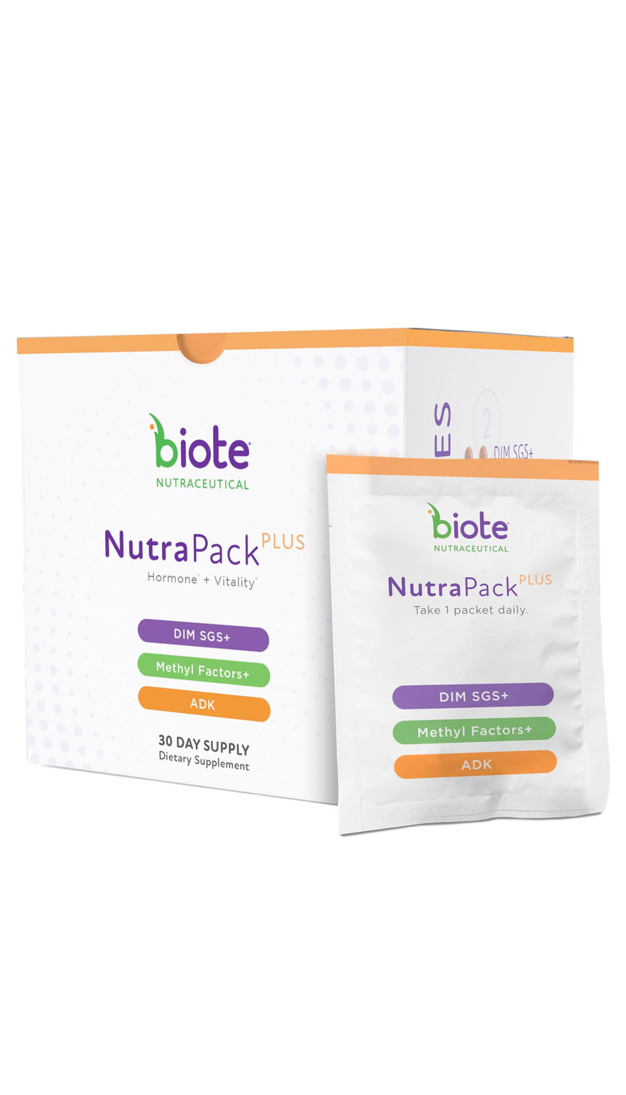 Nutraceuticals - NutraPackPlus - Hormone Balance + Vitality Support (Daily Packets 30-Day)