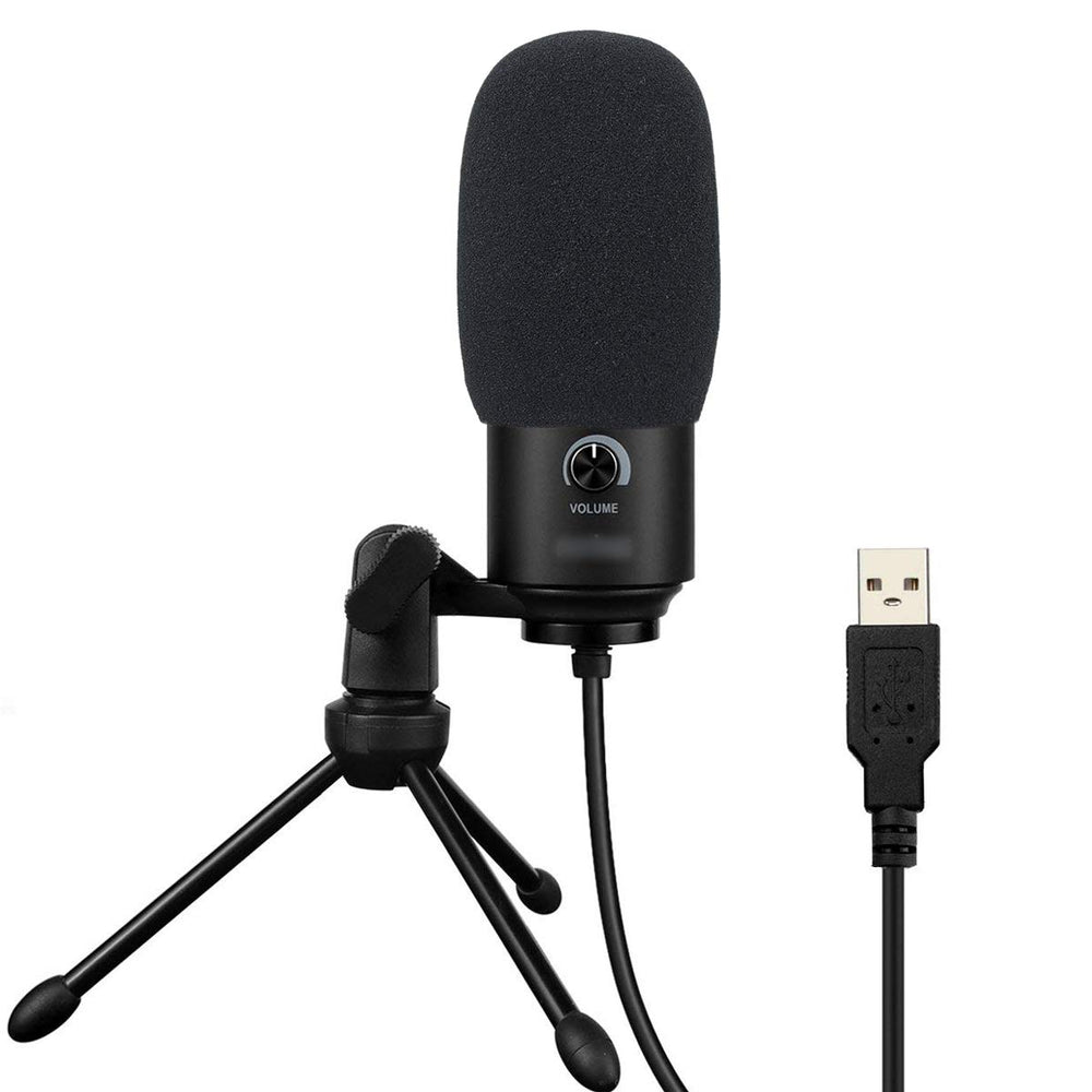 K669 Foam Mic Windscreen, Pop Filter Wind Cover Compatible with Fifine USB Condenser Recording Microphone K669, T669, K669B