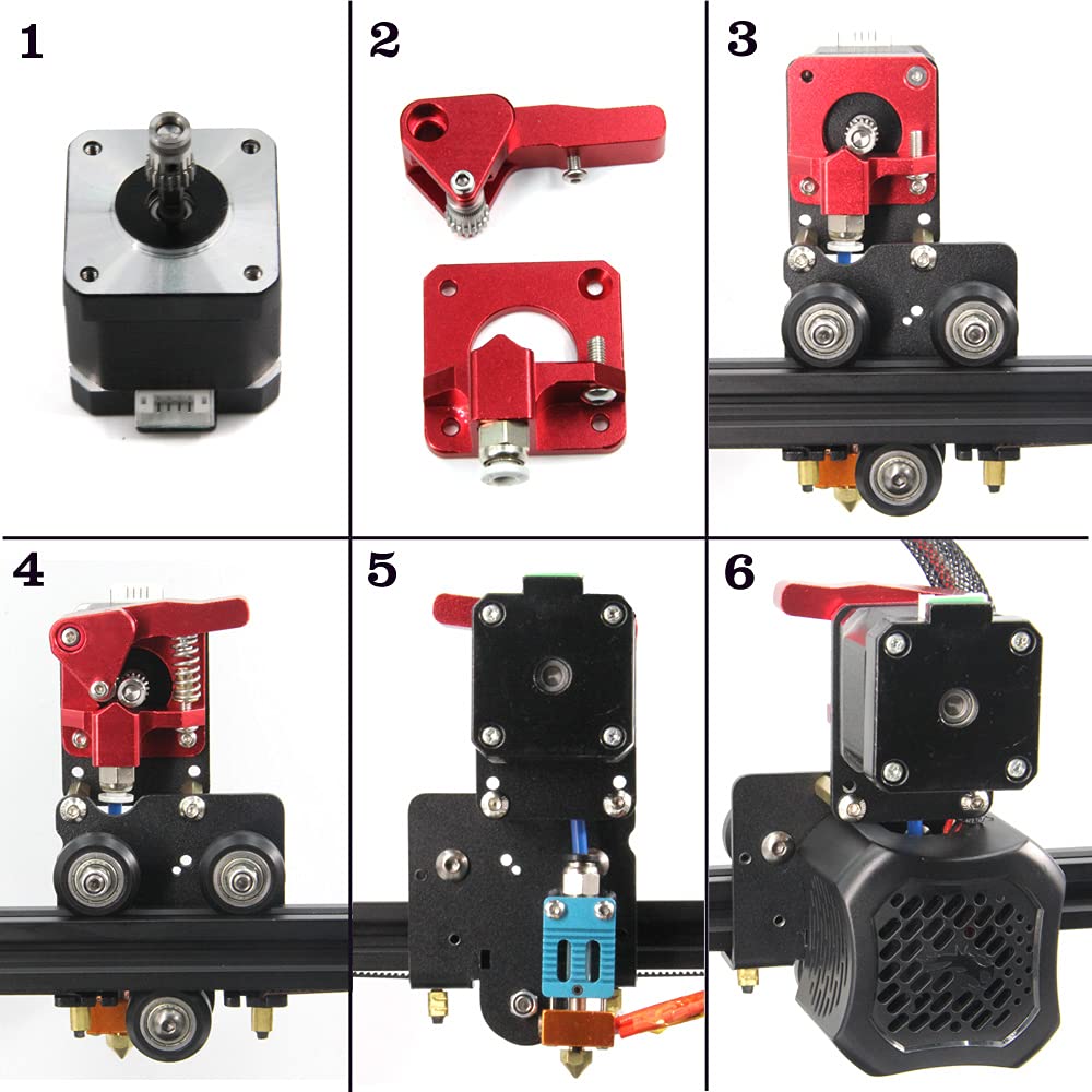 Befenybay Upgrade Direct Dual Gear Extruder Support Kit