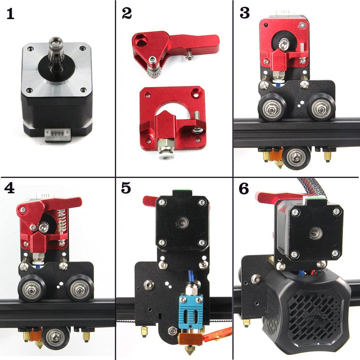 Befenybay Upgrade Direct Dual Gear Extruder Support Kit