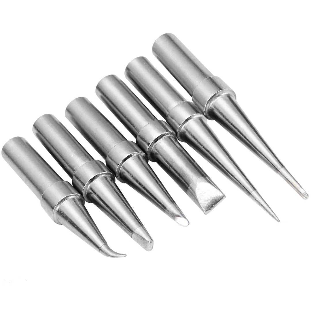 ET Soldering Tips for Weller WES51,WESD51,WE1010NA,WCC100,PES51,EC1201A,EC2000.(6 Pcs Set ETB ETD ETK ETS ETBB ETBR02)