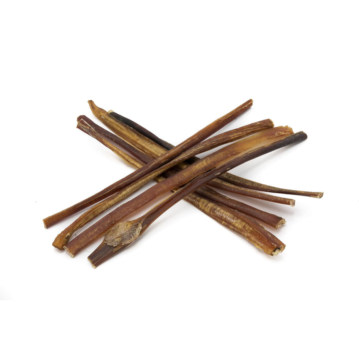 12 Inch All-Natural Bully Sticks for Dogs - 12” Easily Digestible, 100% Grass-Fed Beef, Grain and Rawhide Free | 12 Pack