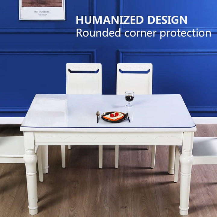 16x22 Transparent Table Cover Mat Table Protector Plast