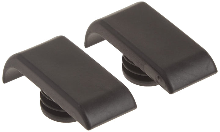 Walker Ski Glides, Black, 1 Pair