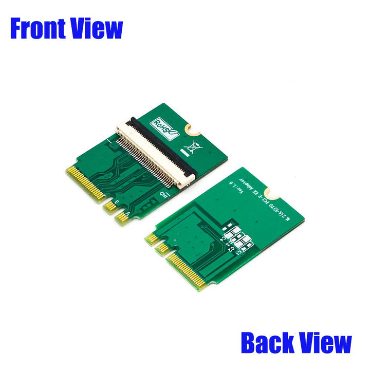 NGFF (M.2) Key A/E to PCI-E Express x1 + USB Riser Card