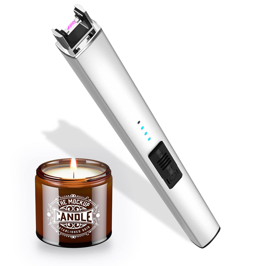 Bswalf Lighter Candle Lighter, Electric Lighter USB Rec