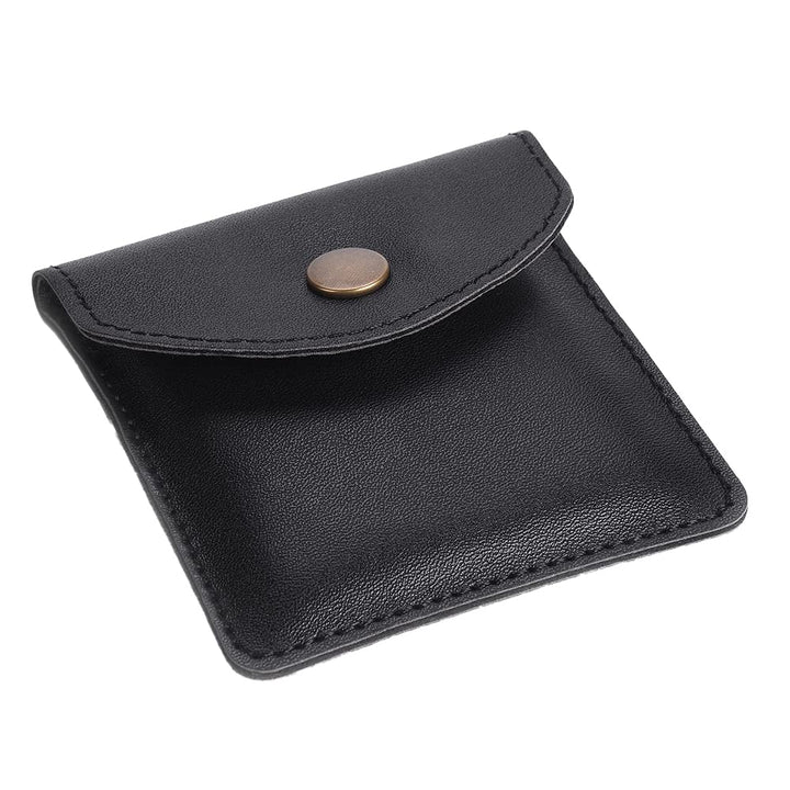 Brown &amp; Black Leather Ashtray Pocket Pouch - Compact Odour Free and Fire Resistant Portable and Discrete Ashtray - Home Decor &amp; Accents (2 Pack)