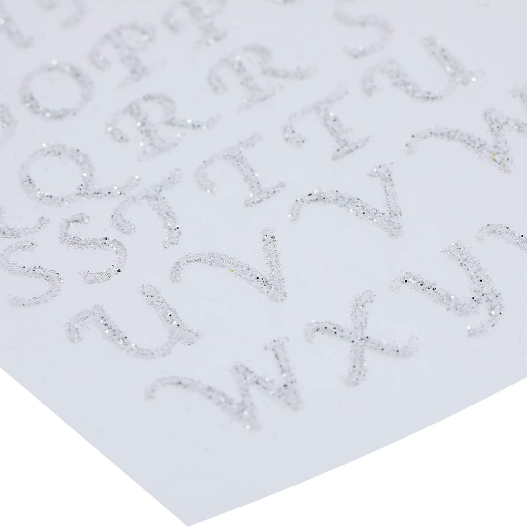 4 Sheets Graduation Cap Decorations Peel and Stick Glit