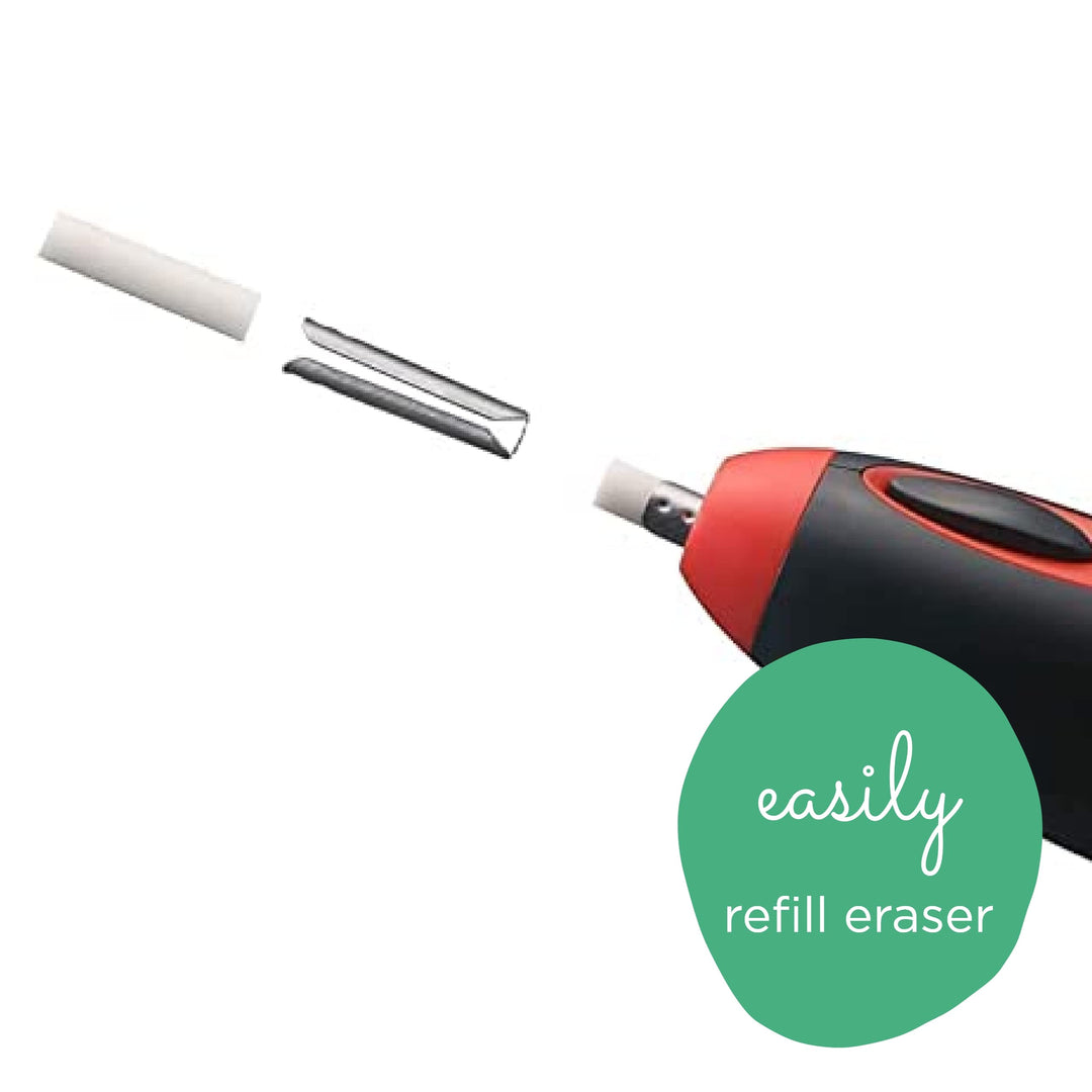 Sakura SumoGrip EE-3000 Electric Eraser Refill - Vinyl Erasers for Mechanical Eraser - 60 White Art Eraser Refills
