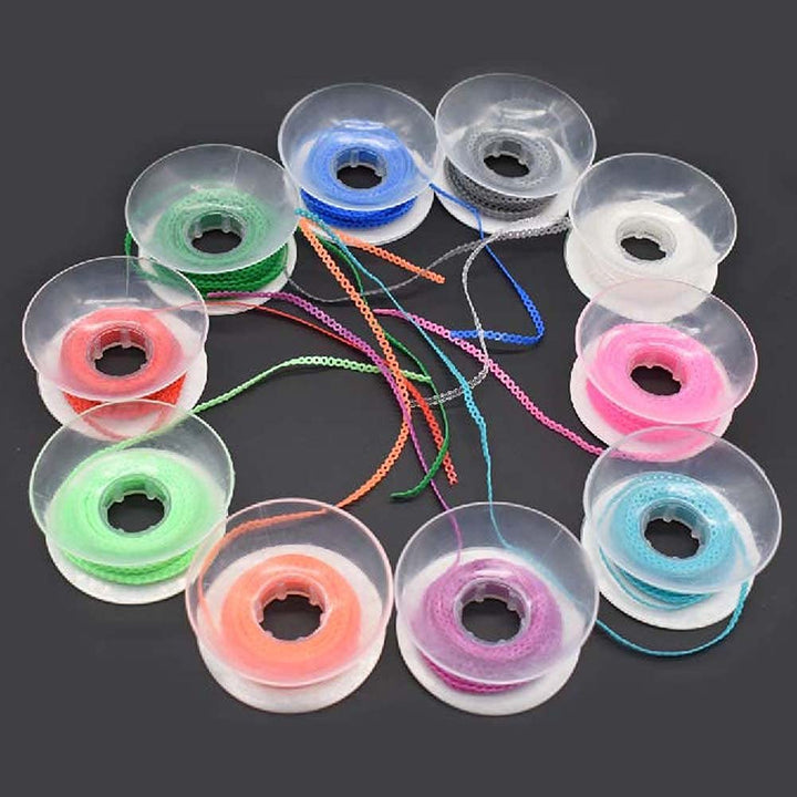 Closed: Wecando Clear Dental Orthodontic Elastic Chain 