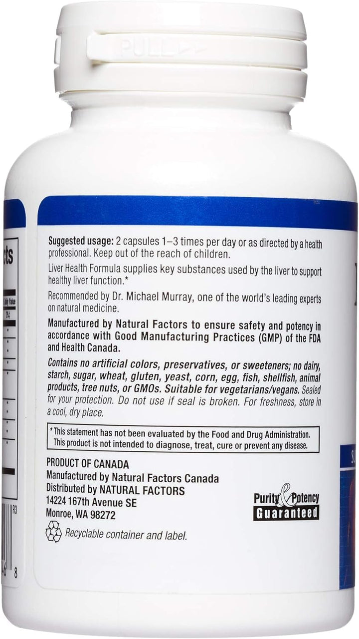 , Liver Health Formula, Nourishing Support for a Healthy Liver with Licorice, Turmeric and Schisandra, 60 capsules (30 servings)