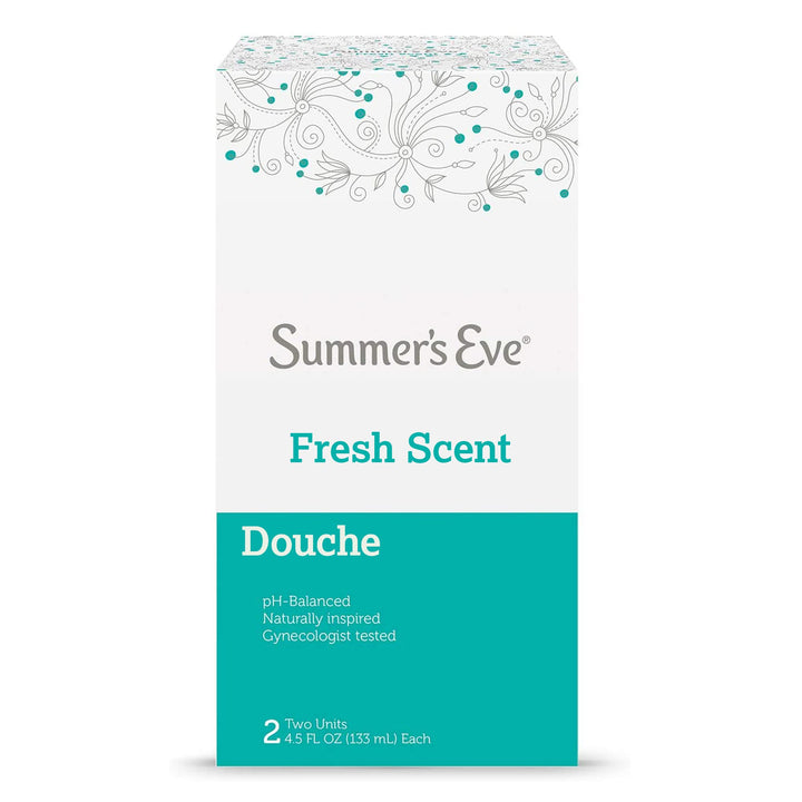 Summer's Eve Douche | Fresh Scent | 4.5 oz Size | Pack of 1 | pH Balanced, Dermatologist & Gynecologist Tested