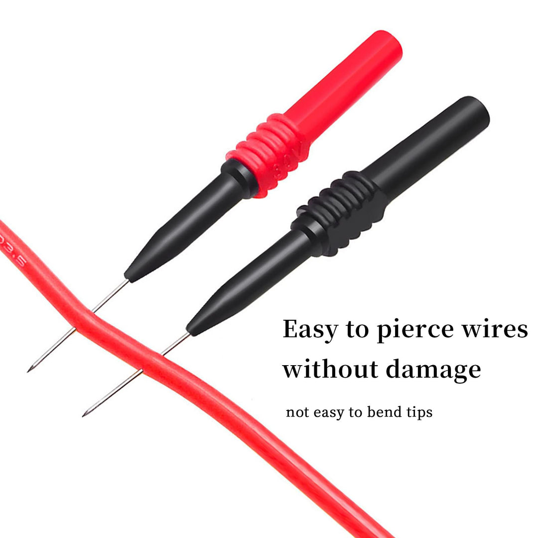 5pcs Automotive Puncture Piercing Probes Set Insulation Back Probe kit Protective Repair Tips Tools 30V for Wire Testing