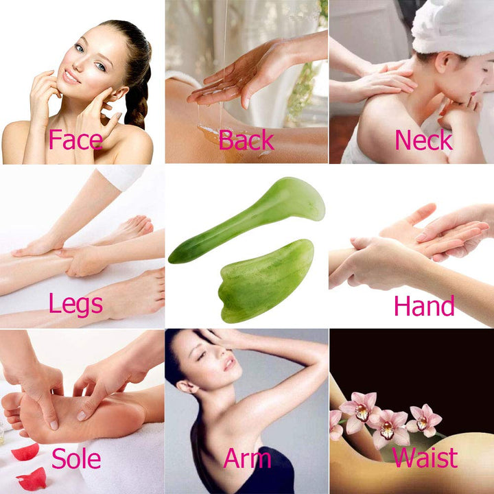 Hyshina Gua Sha Massage Tool, Guasha Scraping Facial To