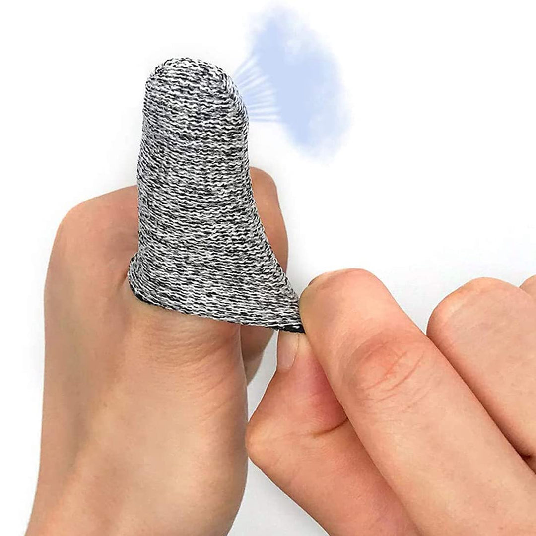 6 PCS Finger Cots Cut Resistant Protector, Finger Cover
