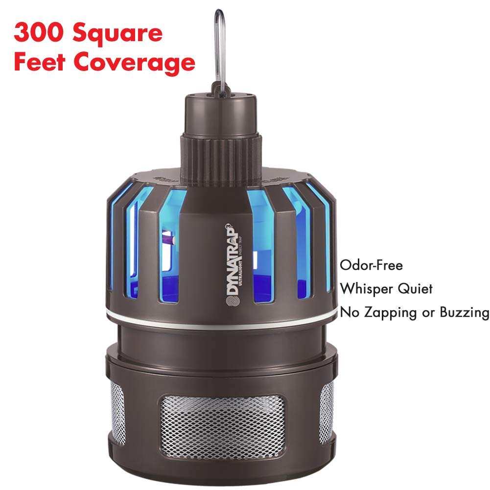 DT150-TUN Indoor Mosquito &amp; Flying Insect Trap – Kills Mosquitoes, Flies, Moths, Gnats, &amp; Other Flying Insects – Protects up to 300 Sq Ft - Tungsten