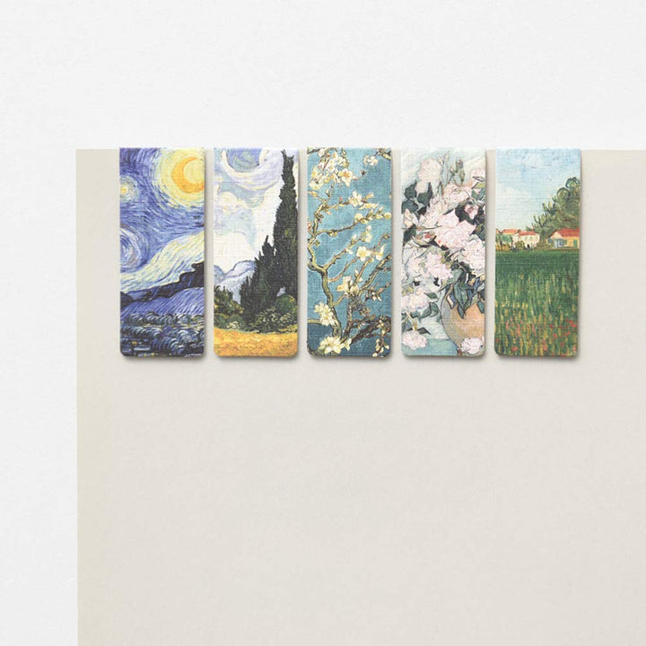 Magnetic Bookmarks Vincent Van Gogh, Set of 5