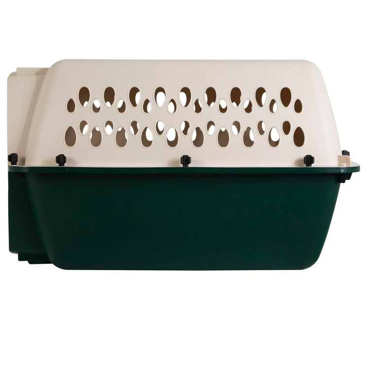 Ruffmaxx Dog Kennel Pet Carrier &amp; Crate 24 (10-20 Lb), Outdoor and Indoor for Large, Medium, and Small Dogs - Made from Durable Recycled Material w/ 360-Degree Ventilation, Made in USA