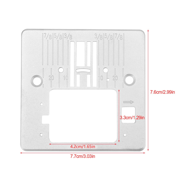 Needle Throat Plate for Singer 4423 4432 5511 Stainless Steel Sewing Machine Accessories Q60D