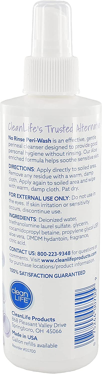 No-Rinse Peri-Wash by Clean Life Products