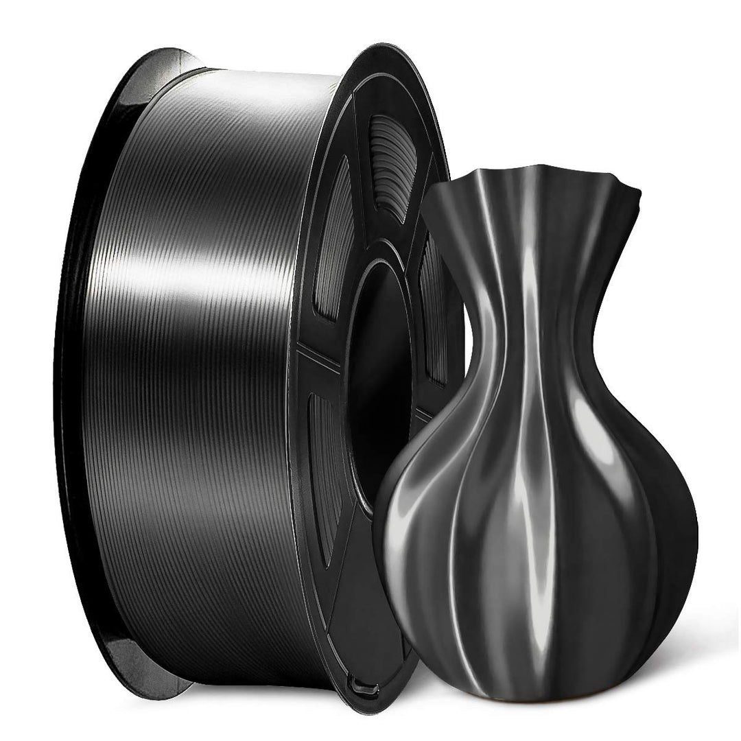 SUNLU Shiny Silk PLA Filament 1.75mm, Neatly Wound Glos