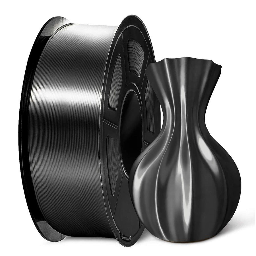 SUNLU Shiny Silk PLA Filament 1.75mm, Neatly Wound Glos