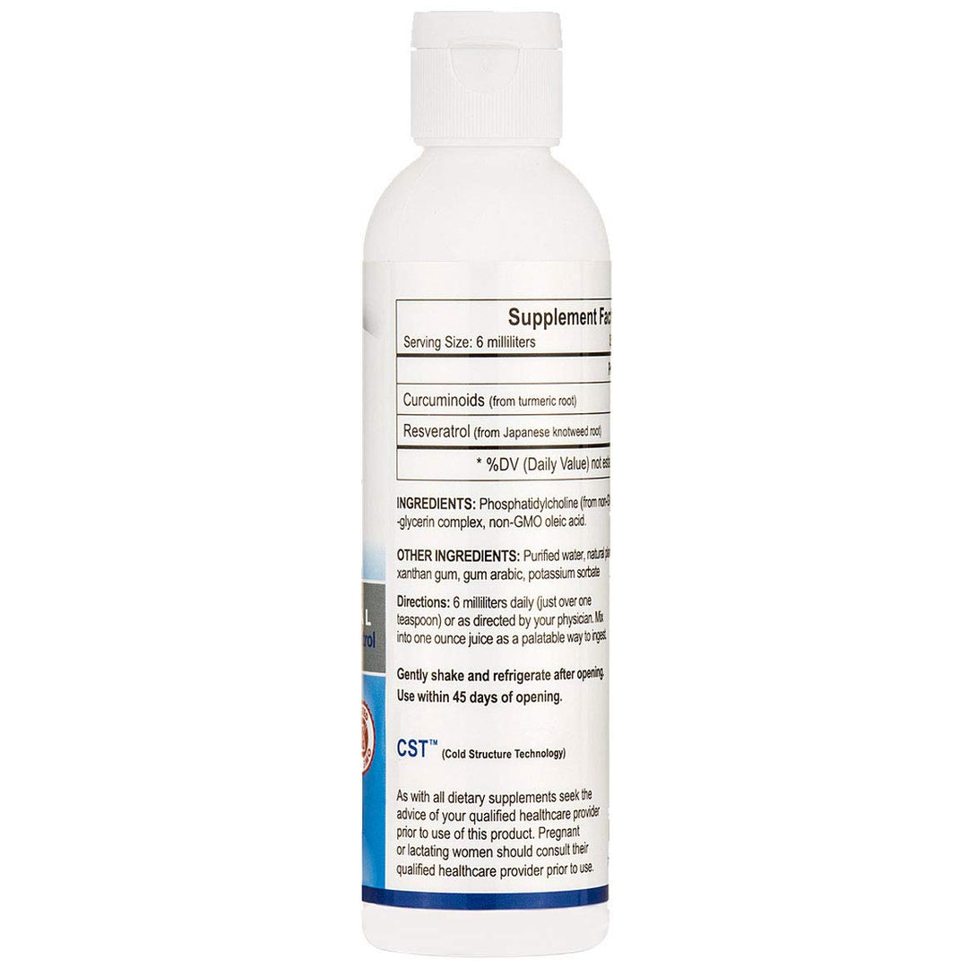 Liposomal Structured Curcumin/Resveratrol (6 fl.oz)