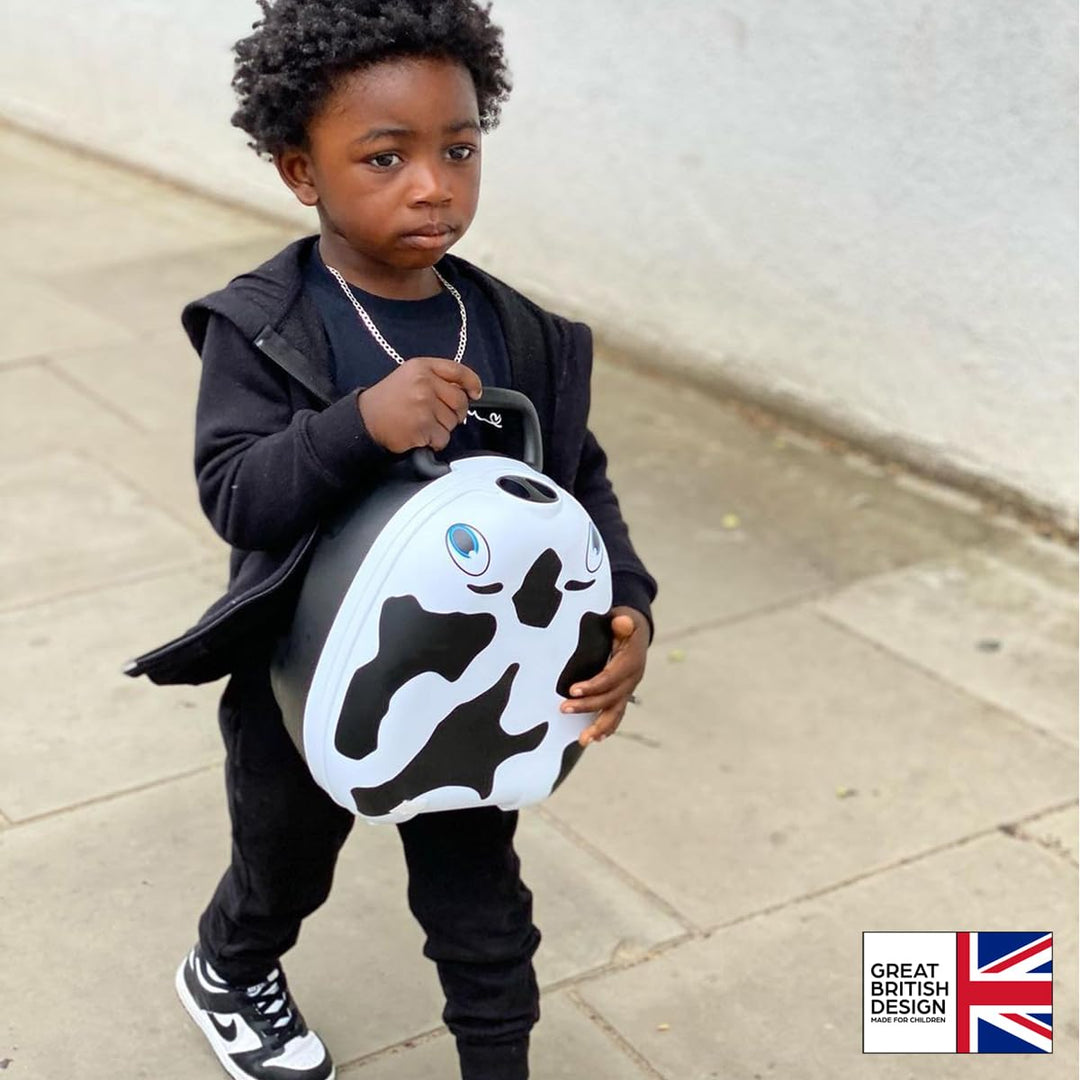 - Cow Travel Potty, Award-Winning Portable Toddler Toilet Seat for Kids to Take Everywhere