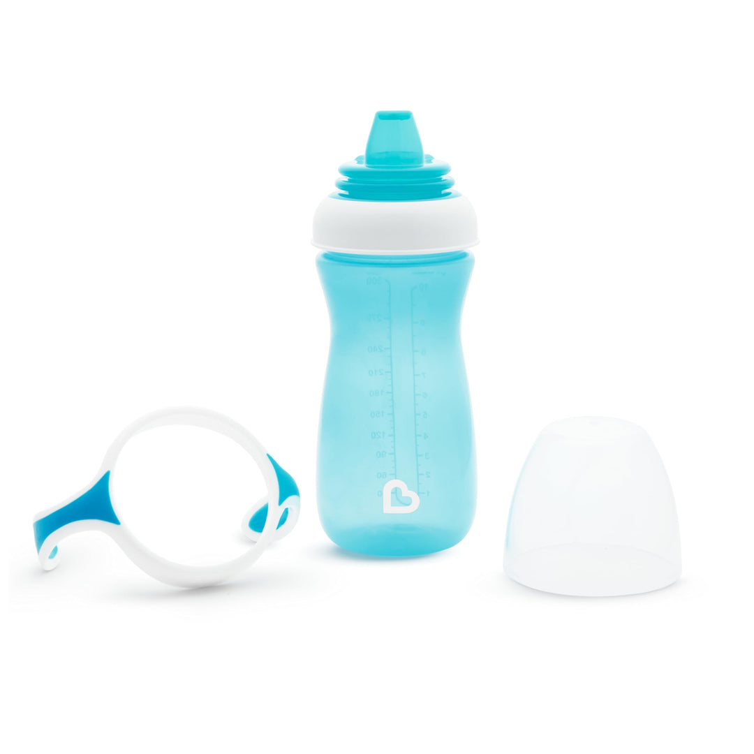 Munchkin® Gentle™ Transition Sippy Cup with Trainer Handles, 10 Ounce, Blue