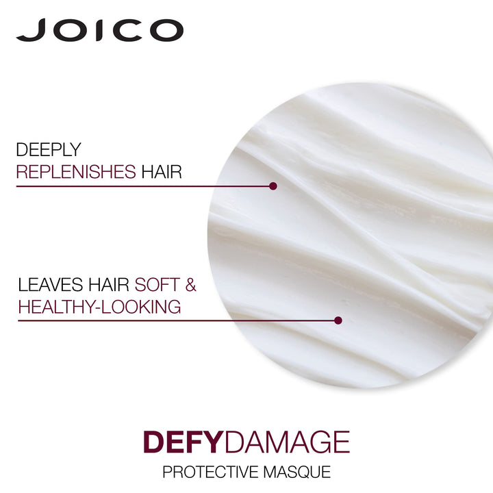 Defy Damage Protective Masque | For Color-Treated Hair | Strengthen Bonds &amp; Preserve Hair Color | With Moringa Seed Oil &amp; Arginine | 1.7 Fl Oz